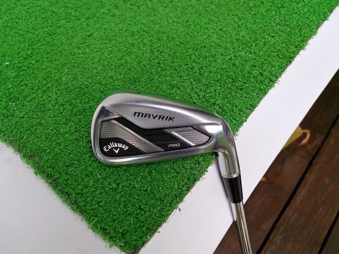Callaway MAVRIK PRO 7-Iron Demo/Fitting Club w/ True Temper X-Stiff Flex Shaft
