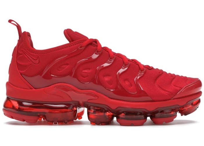 Size 7 - Nike Air VaporMax Plus Triple Red CW6973-600