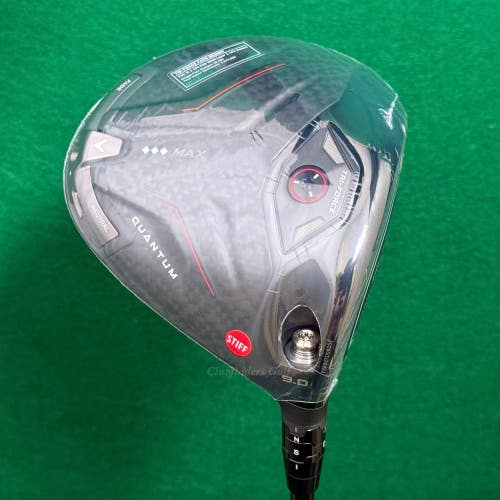 NEW! Callaway Quantum Triple Diamond MAX 9 Driver Ventus Black 6-S Stiff w/ HC