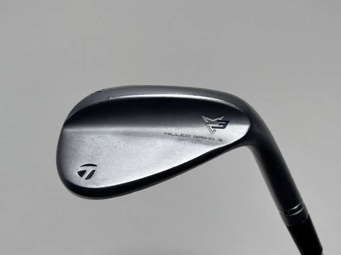 TaylorMade Milled Grind 3 Raw Chrome Sand Wedge SW 56* 12 SB DG S200 Stiff RH