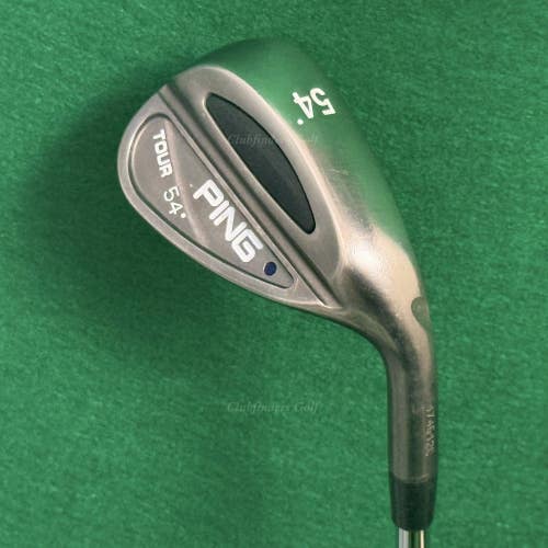 Ping Tour Black Chrome Nickel Black Dot 54 Sand Wedge Stepped Steel Wedge Flex