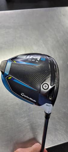 Used Taylormade SIM 2 MAX Mens Driver RH 9.0 Degree 11497-S000157870