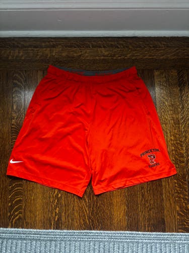 Team Issued Princeton Lacrosse Nike Shorts (Used, Large)