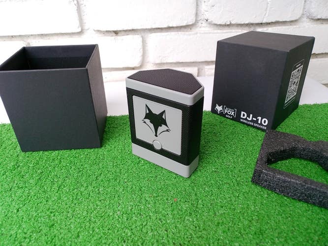 Desert Fox Golf DJ-10 Golf Cart Bluetooth Speaker - Wireless, Magnetic