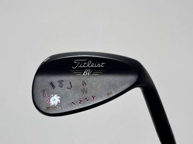 Titleist Vokey SM5 Raw Black Sand Wedge SW 54* 10 Bounce M-Grind WedgeWorks RH