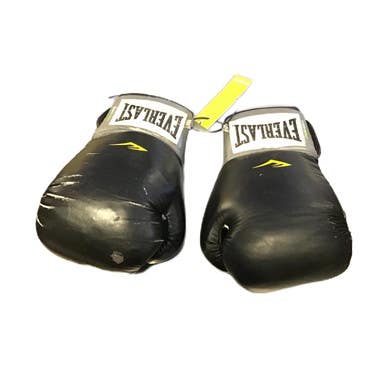Used Everlast Boxing Gloves Black Senior 11730-S000071421