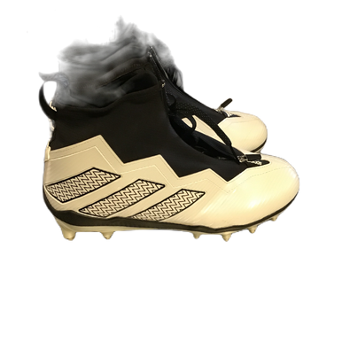Used Adidas Nasty 2.0 Adult Football Cleats White Senior 10.5 11730-S000071419
