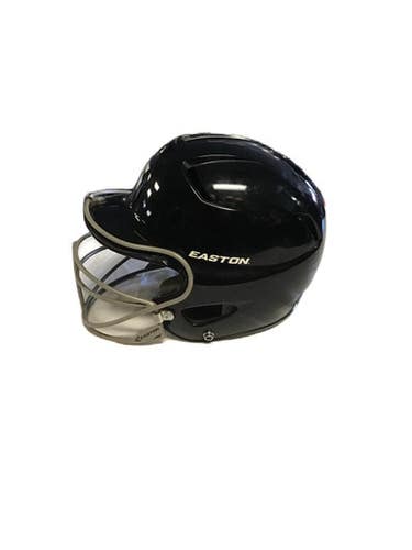 Used Easton 8000232 Batting Helmet w/Mask Black One Size 11730-S000071469