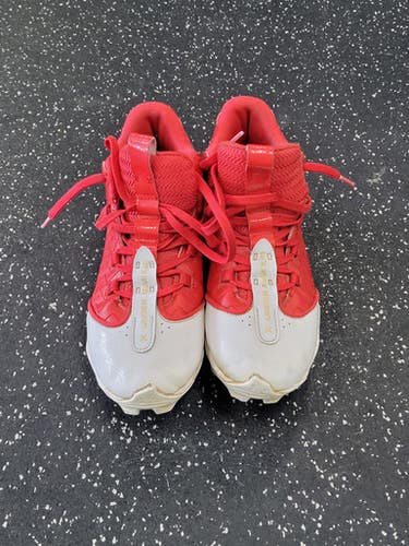 Used Under Armour BH SHOW BB/SB Cleats Red Junior 04.5 11849-S000039818