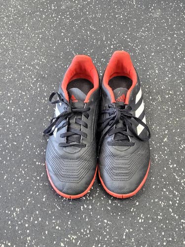 Used Adidas Soccer Indoor Shoes Black Junior 05 11849-S000039828