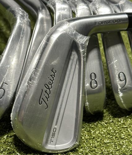 Titleist 2025 T150 4G Forged Iron Set 4-PW Steel Project X 6.0 Stiff Flex MINT!