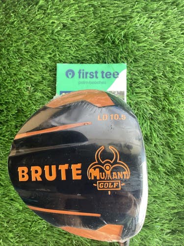 Mutant Golf Brute LD Driver 10.5* With Regular Graphite Shaft 46. NEW