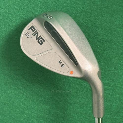 Ping M/B Orange Dot 56 Sand Wedge Stepped Steel Steel Wedge Flex