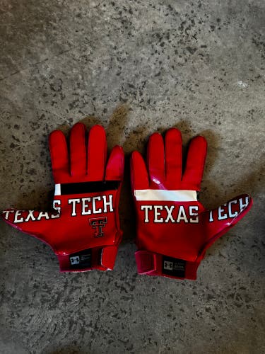 Texas Tech Football Gloves (Large)