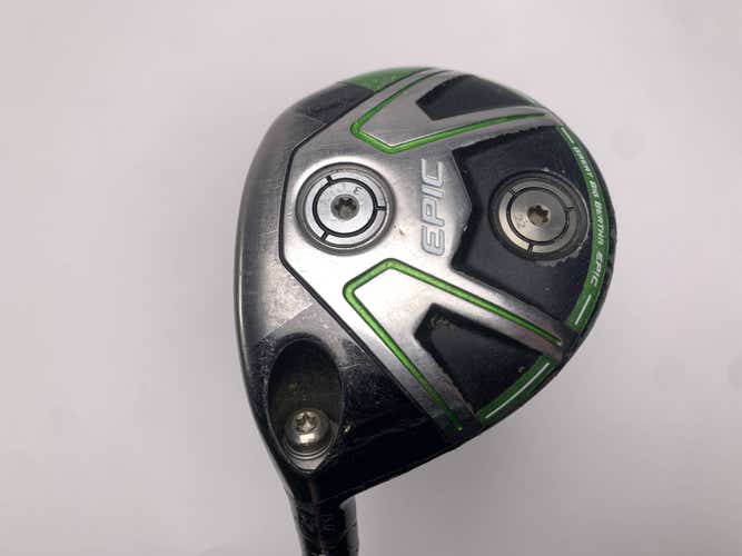 LEFTY Callaway GBB Epic Sub Zero 3 Fairway Wood 15* Aldila Rogue Max 75 Stiff LH