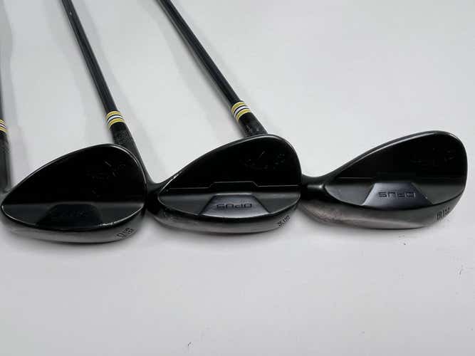 Callaway Opus Black Shadow Wedge Set 50* 10 | 54* 12 | 58* 8 Recoil Graphite RH