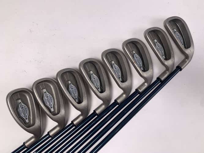 Callaway X-12 Iron Set 4-PW+SW Ladies Gems 99 Ladies Graphite RH