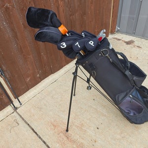 Knight XR U-Cut 15 Piece Complete Regular Flex Golf Set Stand Bag New Headcovers