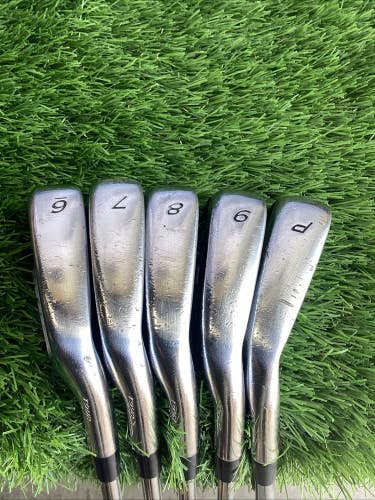 TaylorMade Tour Preferred CB Forged Iron Set 6-PW With S300 Stiff Steel Shafts