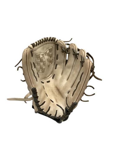 Used Mizuno MVP PRIME RH Throw Fastpitch Gloves White 12 1/2" 11443-S000205529