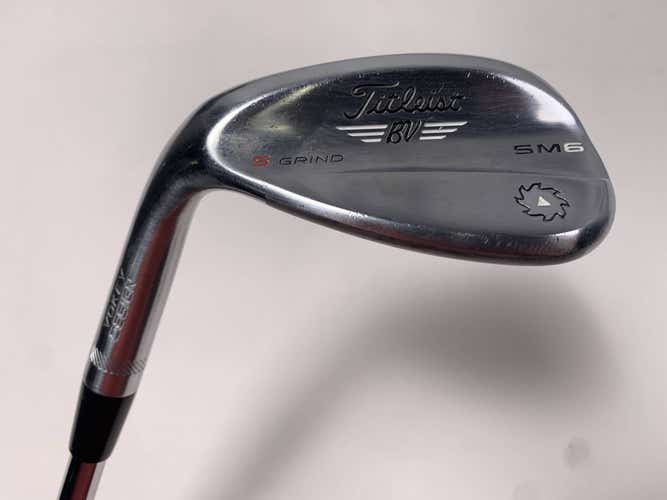 LEFTY Titleist Vokey SM6 Tour Chrome Lob Wedge LW 60* 10 Bounce Wedge LH