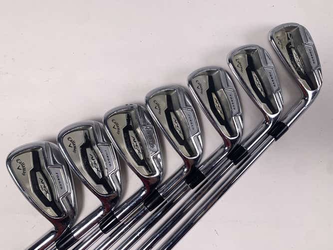 Callaway Apex Pro 16 Iron Set 4-PW Dynamic Gold Tour Issue X100 Extra Stiff RH