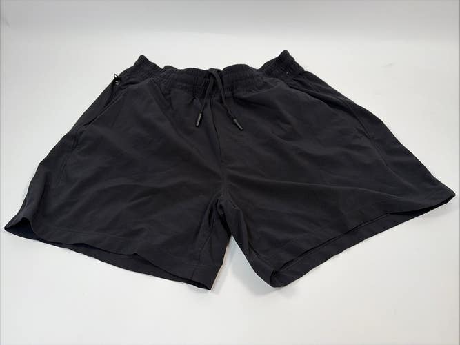 Lululemon Pacebreaker Men's Athletic Shorts, Black, Medium