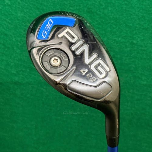 Ping G30 22 4 Hybrid TFC 419 High Balance Point Graphite Seniors w/HC