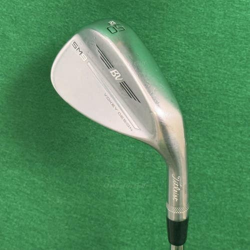 Titleist Vokey SM9 Tour Chrome 50-12F 50 Wedge Factory Steel Wedge Flex