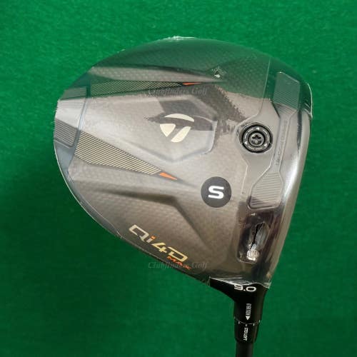 NEW TaylorMade Qi4D Max 9 Driver Mitsubishi Chemical REAX MR-60 Stiff w/ HC
