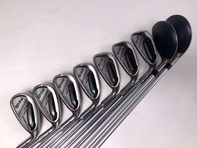 Ping Karsten 2014 Hybrid Iron Set 3H-4H 5-PW+SW Black Dot Distance Regular RH