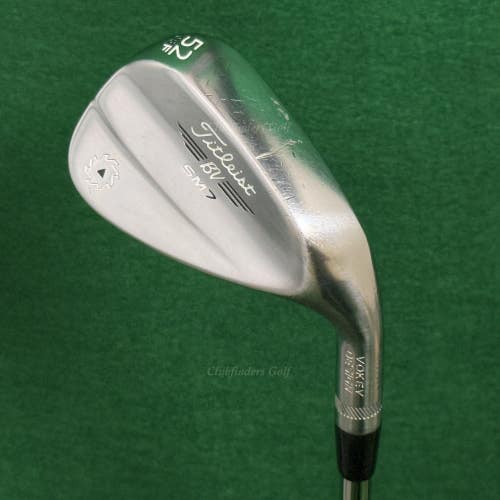 Titleist Vokey SM7 Tour Chrome 52-8F 52 gap Wedge Factory Steel Wedge Flex
