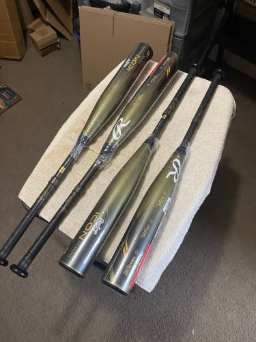 2023 Rawlings Icon Composite USSSA Certified Bat (-10) (New)