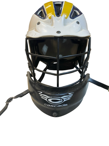 Used Cascade LACROSSE HELMET Lacrosse Helmet White LG 11706-S000377367