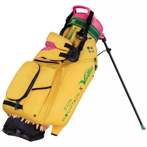 NEW Sun Mountain x Victus Pencil Limited Edition 4-Way Stand Bag w/ Raincover