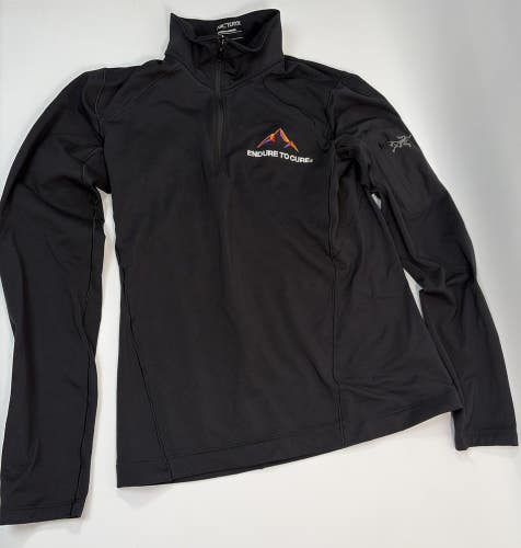Arc'teryx Rho Women's LT Zip-Neck Base Layer Top, Black, Small