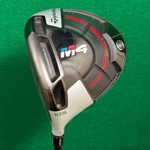 LH TaylorMade M4 10.5 Driver Fujikura Atmos 5-R Graphite Regular w/ HC