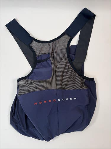 Castelli Rosso Corsa Cycling Bib Shorts, Medium, Blue