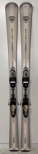 2027 Women's Rossignol 156cm Nova 6 Demo Skis With Look Xpress 11 Bindings (Used) (27DS3)