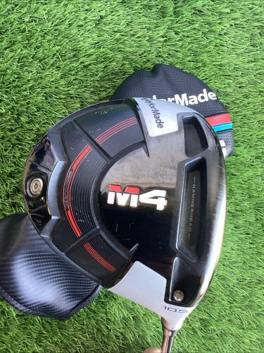 TaylorMade M4 Driver 10.5* With Fujikura Atmos 5R Regular Graphite Shaft