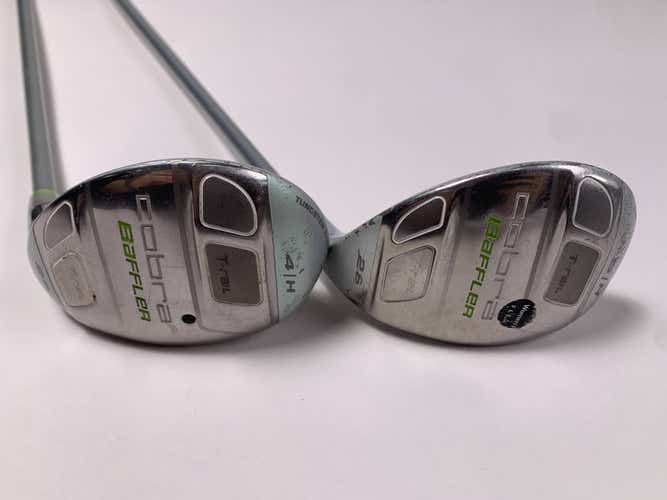 Cobra Baffler T-Rail Womens 4 & 5 Hybrid Set 25* 25* 50g Ladies RH