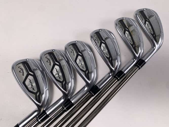 Callaway Apex CF 16 Iron Set 5-PW UST Mamiya Recoil ES 780 F4 Stiff RH