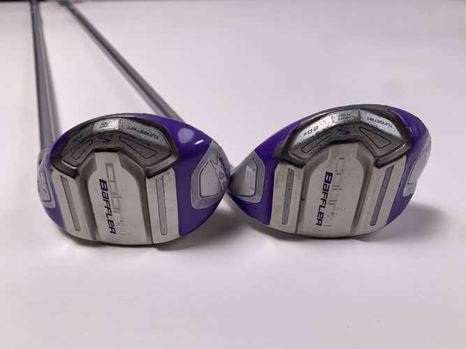 Cobra Baffler XL Womens 5 & 6 Hybrid Set 28* 31* Baffler 50g Ladies RH
