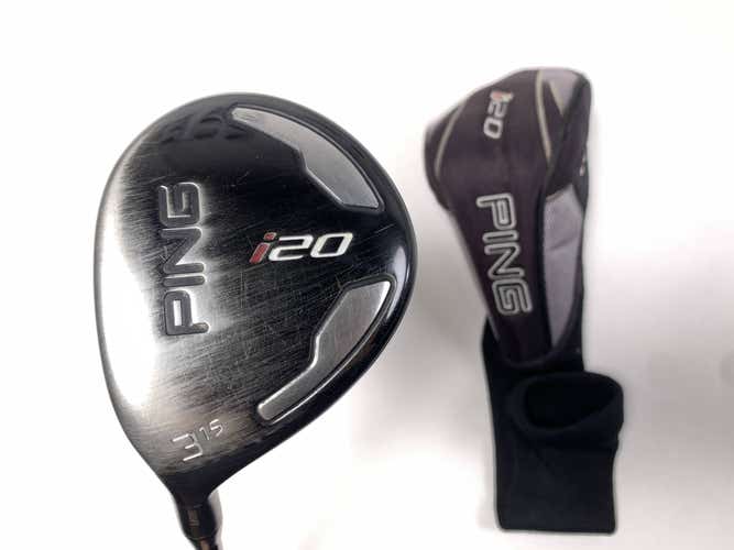 Ping i20 3 Fairway Wood 15* Project X 6.0 Stiff Graphite Mens LH HC Midsize Grip