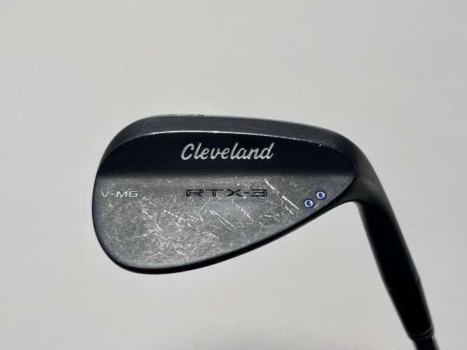 Cleveland RTX 3 Black Satin Lob Wedge LW 64* True Temper Dynamic Gold RH