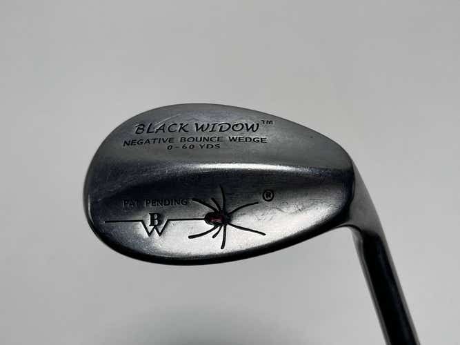 Black Widow Negative Bounce Wedge True Temper Dynalite Stiff Steel Mens RH