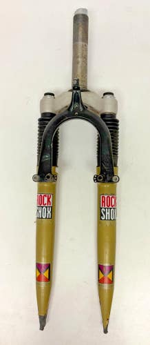 Vintage 1990s Rockshox Magnesium Rim Brake Mountain Bike Suspension Fork READ