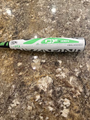 2017 DeMarini CF Zen USSSA (Green Goat) (-10) 20 oz 30" (Used)