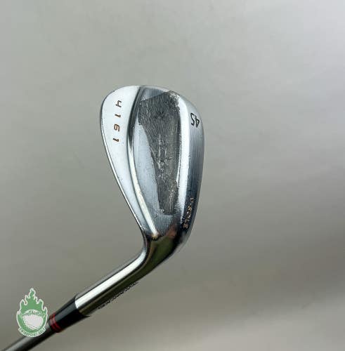 Right Handed SCOR 4161 V-Sole Forged Wedge 45* Stiff Flex Graphite Golf Club