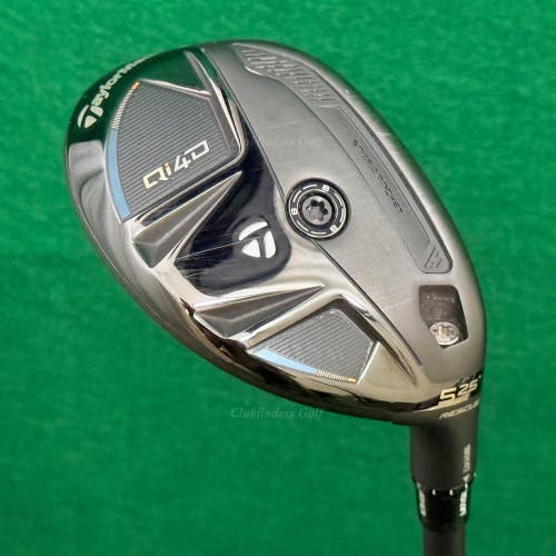 TaylorMade Qi4D 25 5 Hybrid TaylorMade KBS REAX 65-R Graphite Regular w/HC